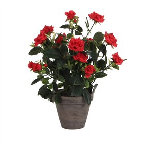 Decorative Plant Mica Decorations Rosal Ceramic PVC