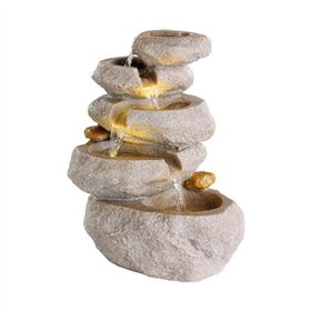 Fountain Lumineo Inside Rock Stone (18 x 23 x 35 cm)