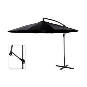 Parasol Ambiance Black