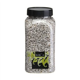 Decorative Stones Mica Decorations Grey 650 ml