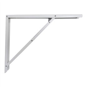 Set square Fepre White Steel 40 x 52 cm Foldable Flip-top