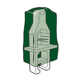 Protective Cover for Barbecue Altadex Green (128 x 80 x 253 cm)