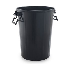Waste bin SP Berner 10010042 Black Plastic 100 L