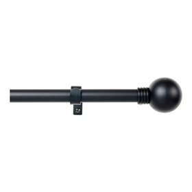 Curtain Bar Stor Planet Extendable Black (110 cm)