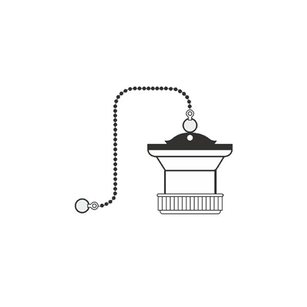 Drainpipe cap Mirtak PVC