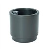 Self-watering flowerpot Plastiken Anthracite (Ø 22 cm)