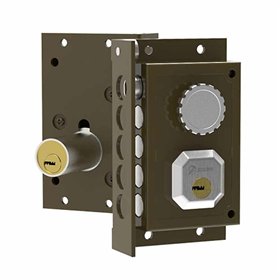 Bolt lock Dorcas c911i Brown Left To put on top of