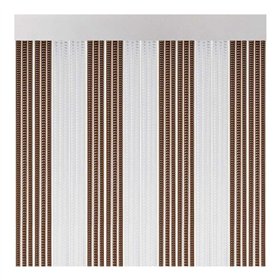 Curtain Acudam Lisboa Doors Crystal Brown Exterior PVC Aluminium 90 x 210 cm