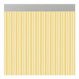 Curtain Acudam Ferrara Doors Yellow Transparent Exterior PVC Aluminium 90 x 210 cm
