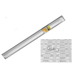 Tablecloth Roll Laminated White 5 x 1,2 m