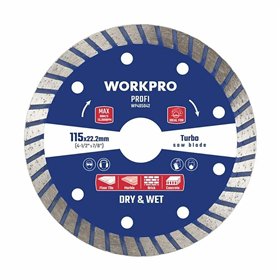 Diamond cutting disc Workpro Profi Turbo