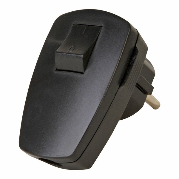 Pin plug Kopp Black 230 V
