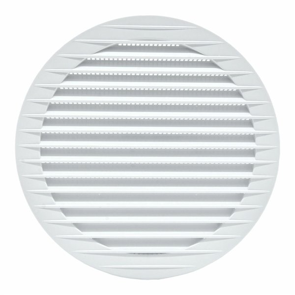 Ventilation grille EDM 87721 White Ø 15 cm