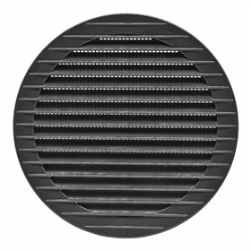 Ventilation grille EDM 87722 Anthracite Ø 15 cm