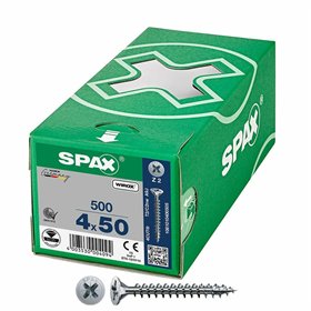 Box of screws SPAX Wirox Z2 Flat head 4,0 x 50 mm 500 Units