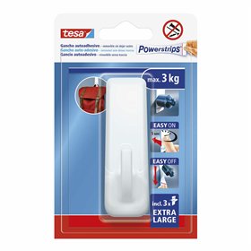 Hook for hanging up TESA Powerstrips XL Self-adhesives