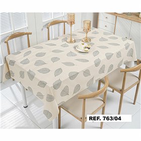 Tablecloth roll Productos Gol Hoja Silver 140 cm x 20 m