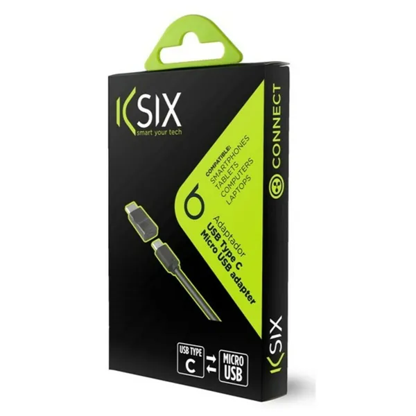 USB 2.0 to USB-C 3.1 Adapter KSIX BXADAPC02