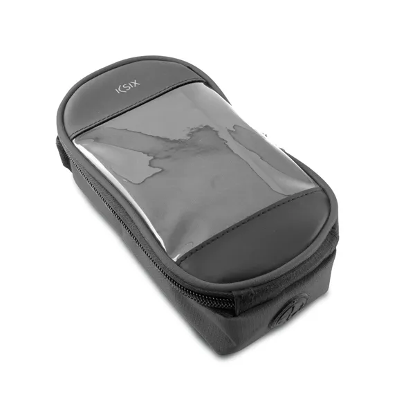 Mobile cover KSIX BXBIBAG02 Black Transparent Universal