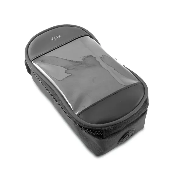 Mobile cover KSIX BXBIBAG02 Black Transparent Universal