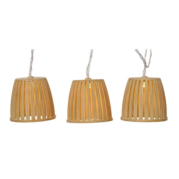 Wreath of LED Lights Lumineo Wood 4,5 m LED 10 Solar