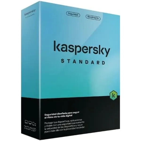 Antivirus Kaspersky Standard 10 Dispositivo caja 1 año ESP