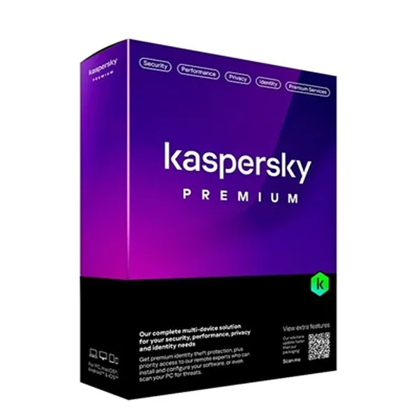 Antivirus Kaspersky Premium 5 Dispositivos Caja 1 año ESP