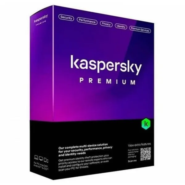 Antivirus Kaspersky Premium 5 Dispositivos Caja 1 año ESP