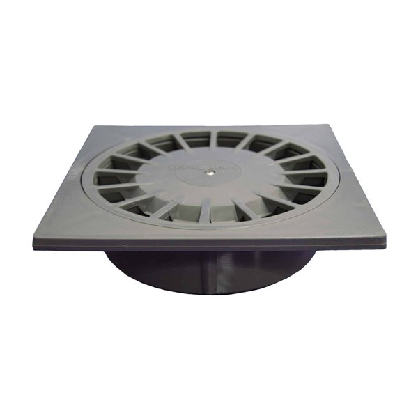 Drain Tecnoagua T-88 PVC 15 x 15 x 5,65 cm Ø 7,5 - 5 cm Vertical