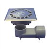 Drain Tecnoagua T-88 VHI PVC Stainless steel 16,5 x 16,5 x 5 cm Ø 5 cm