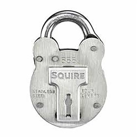 Combination padlock Squire 53 X 18 MM Stainless steel 2 Pieces