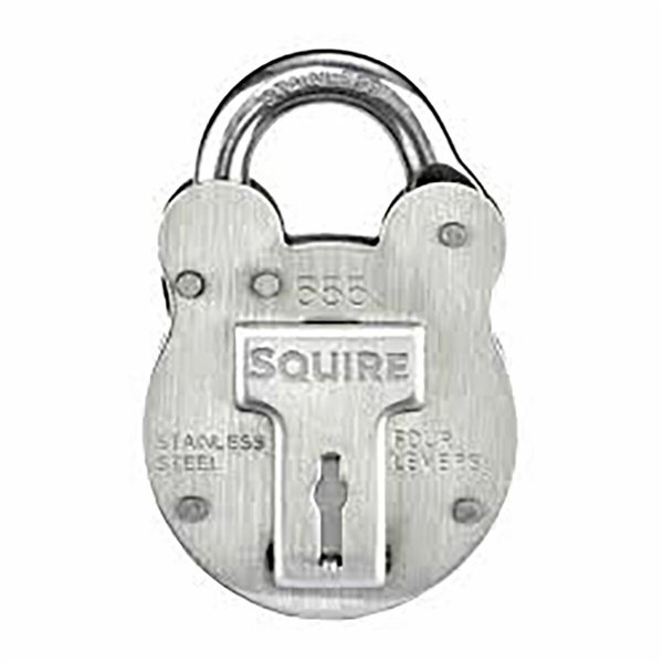 Combination padlock Squire 53 X 18 MM Stainless steel 2 Pieces