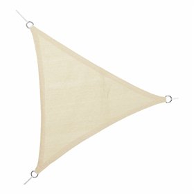 Shade Sail Faura Beige 3,6 x 3,6 x 3,6 m Triangular