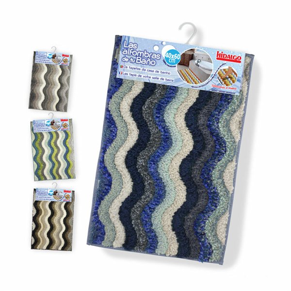 Bath rug Hidalgo Zigzag 40 x 60 cm