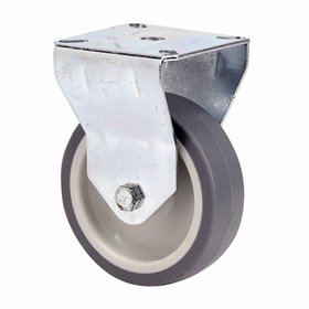 Rueda Ruedas Alex Grey Rubber Poliamix Ø 8 cm 60 Kg