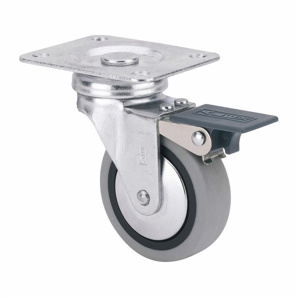 Rueda Ruedas Alex Grey Rubber Poliamix Ø 4 cm 17 kg rotary