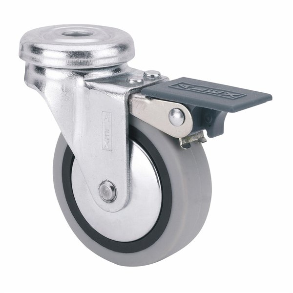 Rueda Ruedas Alex Grey Rubber Poliamix Ø 4 cm 17 kg rotary