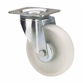 Rueda Ruedas Alex White Poliamix Ø 10 cm 150 kg rotary