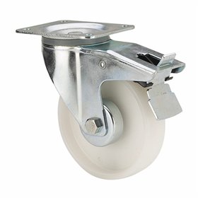 Rueda Ruedas Alex White Poliamix 170 kg rotary Ø 12,5 cm