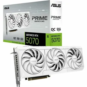 Graphics card Asus Prime GeForce RTX 5070 White OC Edition nvidia geforce rtx 5070 12 GB GDDR6 GDDR7