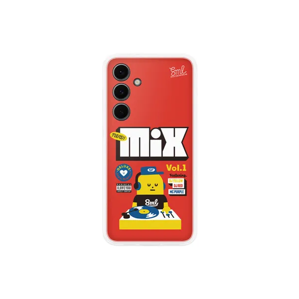 Mobile cover Samsung EF-MS721CREGWW Red