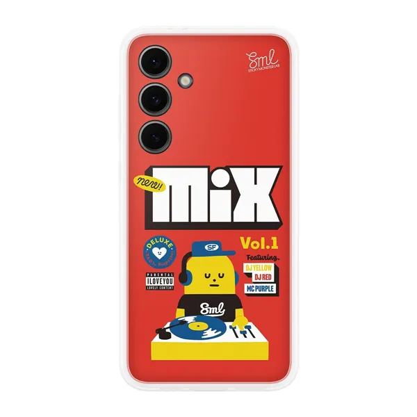 Mobile cover Samsung EF-MS721CREGWW Red