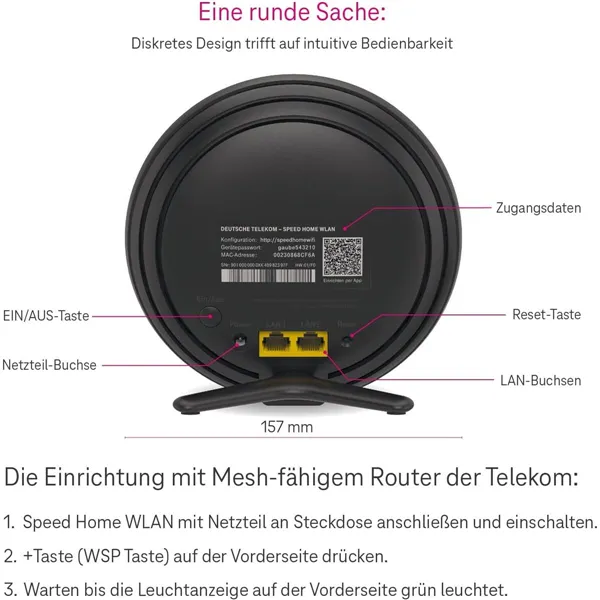 Wi-Fi Amplifier Telekom 40824613