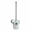 Brush holder Wenko 10 X 35 X 14 CM White Stainless steel Modern Chromed