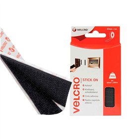 Magnetic Tape Velcro Black