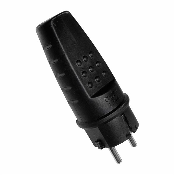 Pin plug FNP Black 250 V