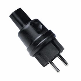Pin plug FNP Rubber 250 V 16 A