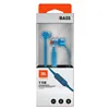 Headphones with Microphone JBL T110 Blue