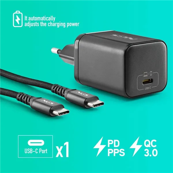Powerbank NGS NGS-ACCESORIOS-0392 Black