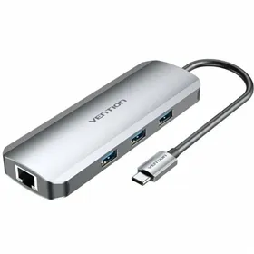 USB-C Hub Vention TOLHB Silver 100 W